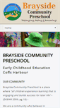 Mobile Screenshot of braysidepreschool.com.au