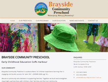 Tablet Screenshot of braysidepreschool.com.au